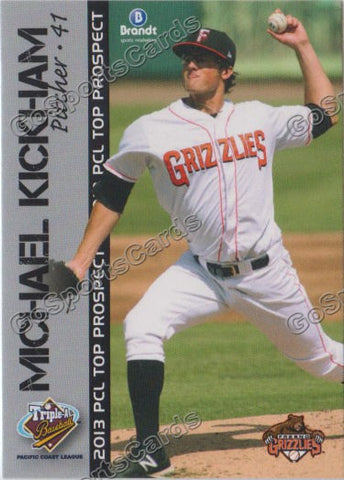2013 Pacific Coast League Top Prospect PCL Mike Michael Kickham
