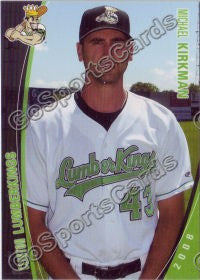 2008 Clinton LumberKings Michael Kirkman