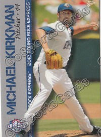 2012 Round Rock Express Michael Kirkman