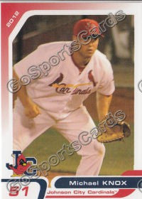 2012 Johnson City Cardinals Michael Knox