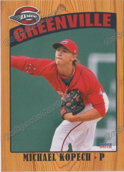2015 Greenville Drive Michael Kopech