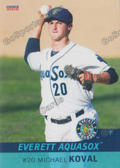 2016 Everett AquaSox Michael Koval