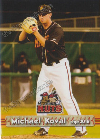 2018 Modesto Nuts Michael Koval