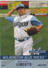2012 Wilmington Blue Rocks Michael Liberto