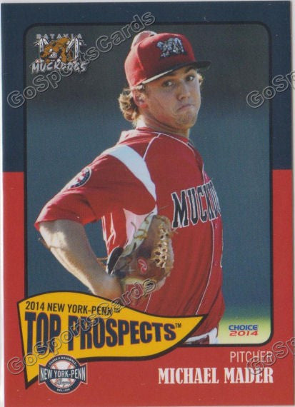 2014 New York Penn League Top Prospect NYPL Michael Mader