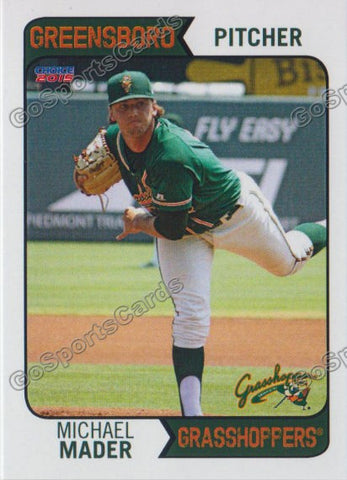 2015 Greensboro Grasshoppers Michael Mader