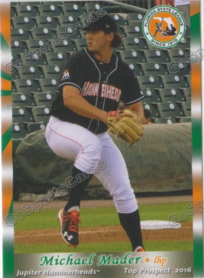 2016 Florida State League Top Prospect FSL Michael Mader