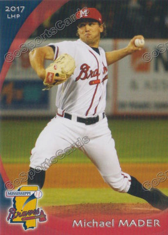 2017 Mississippi Braves Michael Mader