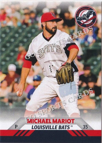 2023 Louisville Bats Michael Mariot