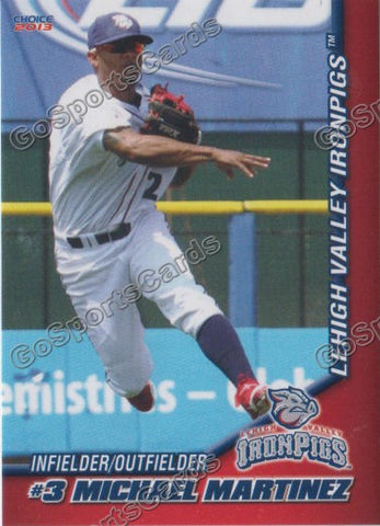 2013 Lehigh Valley IronPigs Michael Martinez