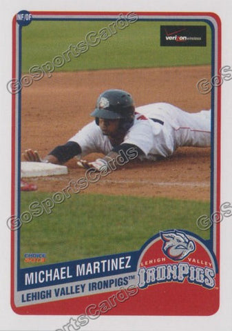 2013 Lehigh Valley IronPigs SGA 2nd Michael Martinez