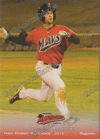 2013 High Desert Mavericks Mike Michael McGee