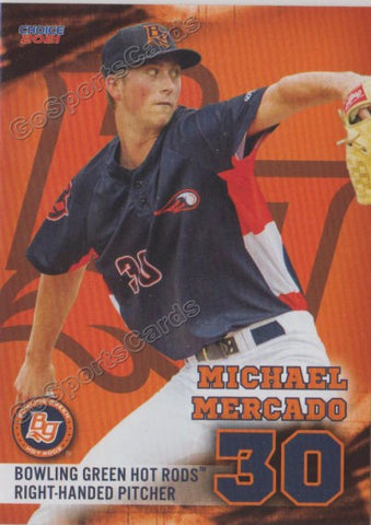 2021 Bowling Green Hot Rods Michael Mercado