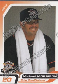 2012 Erie Seawolves Michael Morrison