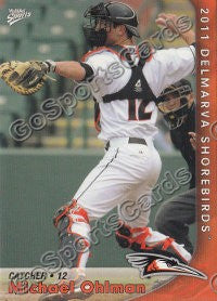 2011 Delmarva Shorebirds Michael Ohlman