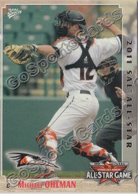 2011 South Atlantic League Northern All Star Michael Ohlman