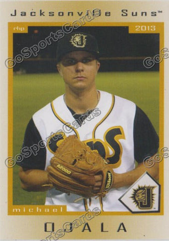 2013 Jacksonville Suns Michael Mike Ojala