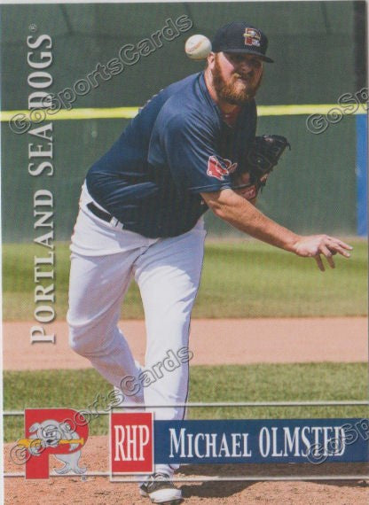 2014 Portland Sea Dogs Michael Olmsted