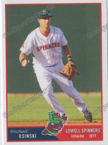 2017 Lowell Spinners Michael Osinski