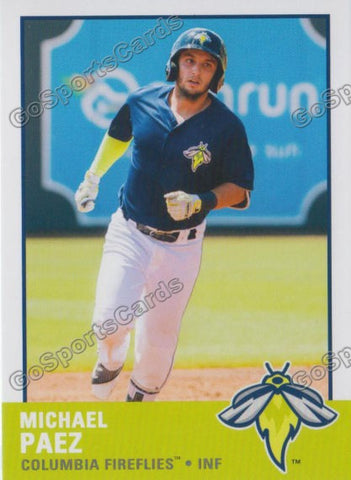 2017 Columbia Fireflies Michael Paez