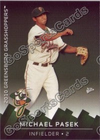 2010 Greensboro Grasshoppers Michael Pasek