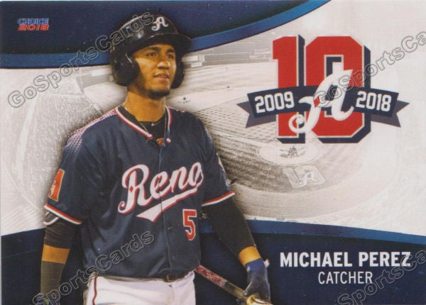 2018 Reno Aces Michael Perez – Go Sports Cards