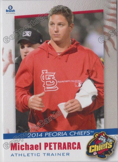 2014 Peoria Chiefs Michael Petrarca