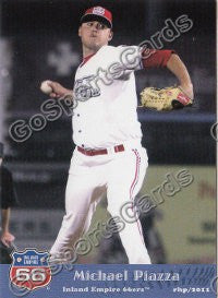 2011 Inland Empires 66ers Mike Michael Piazza