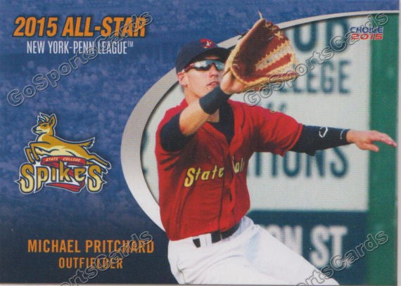 2015 New York Penn League All Star NYPL Michael Pritchard