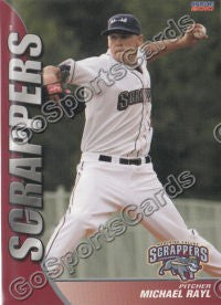 2010 Mahoning Valley Scrappers Michael Mike Rayl
