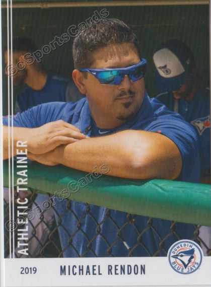 2019 Dunedin Blue Jays Michael Rendon
