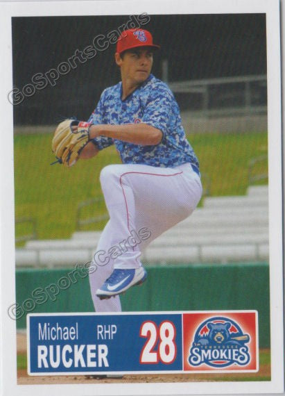 2018 Tennessee Smokies Michael Rucker
