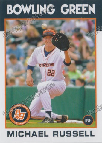 2016 Bowling Green Hot Rods Michael Russell