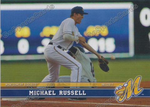 2017 Montgomery Biscuits Michael Russell