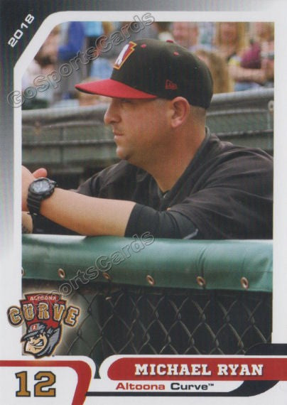 2018 Altoona Curve Michael Ryan