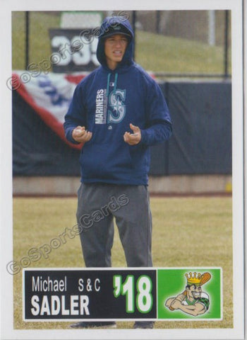 2018 Clinton LumberKings Michael Sadler