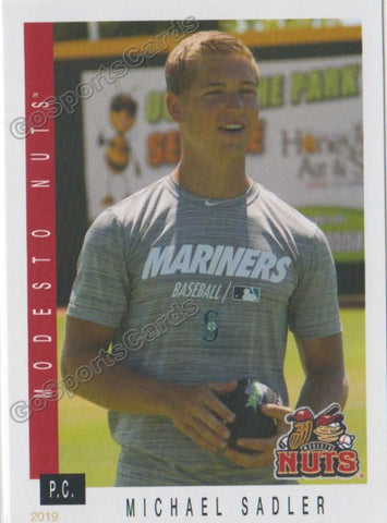 2019 Modesto Nuts Michael Sadler
