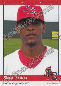 2011 Johnson City Cardinals Michael Santana