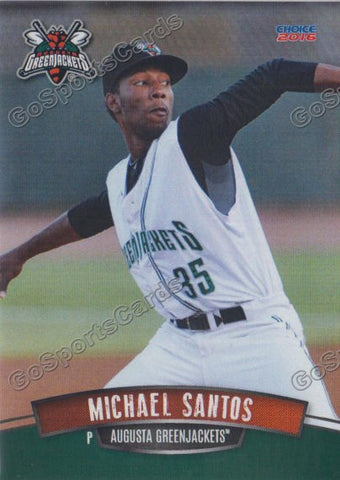 2016 Augusta Greenjackets Michael Santos