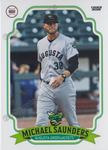 2021 Augusta Greenjackets Michael Saunders