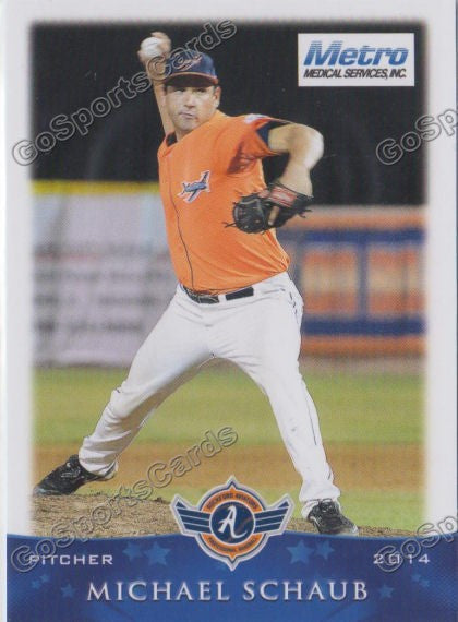 2014 Rockford Aviators Michael Schaub