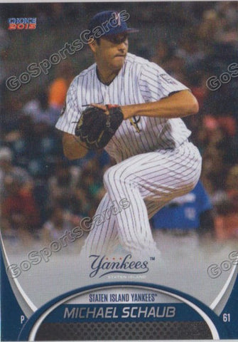 2015 Staten Island Yankees Michael Schaub