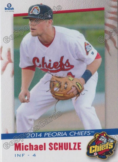 2014 Peoria Chiefs Michael Schulze