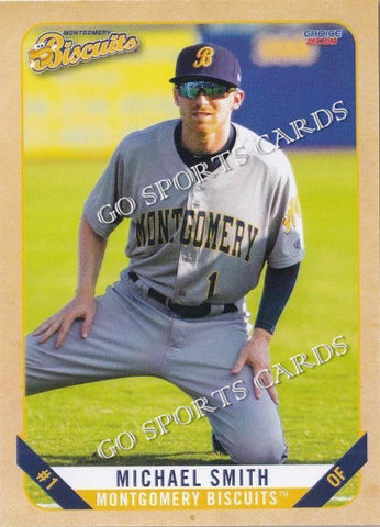 2021 Montgomery Biscuits Michael Smith