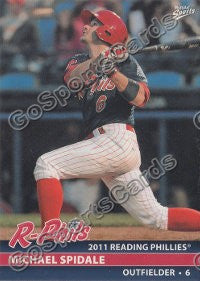 2011 Reading Phillies Michael Spidale