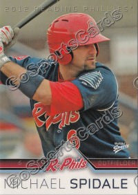 2012 Reading Phillies Michael Spidale