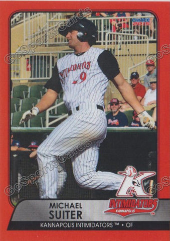 2015 Kannapolis Intimidators Michael Suiter