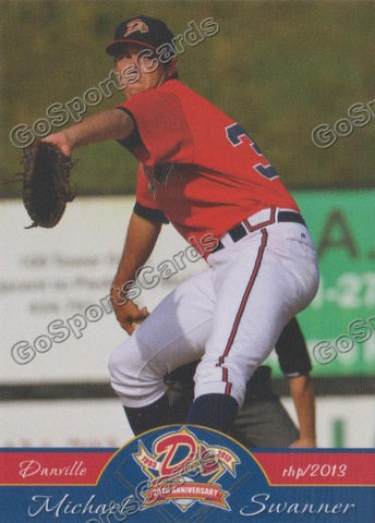 2013 Danville Braves Michael Swanner
