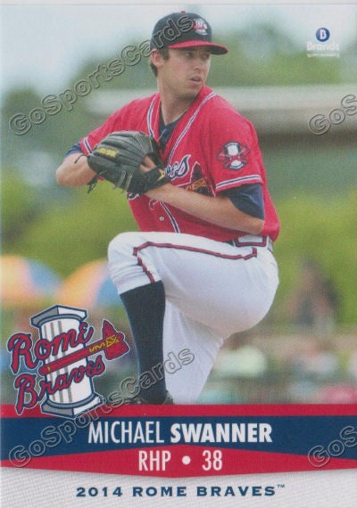 2014 Rome Braves Michael Swanner