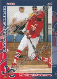 2009 Johnson City Cardinals Michael Swinson